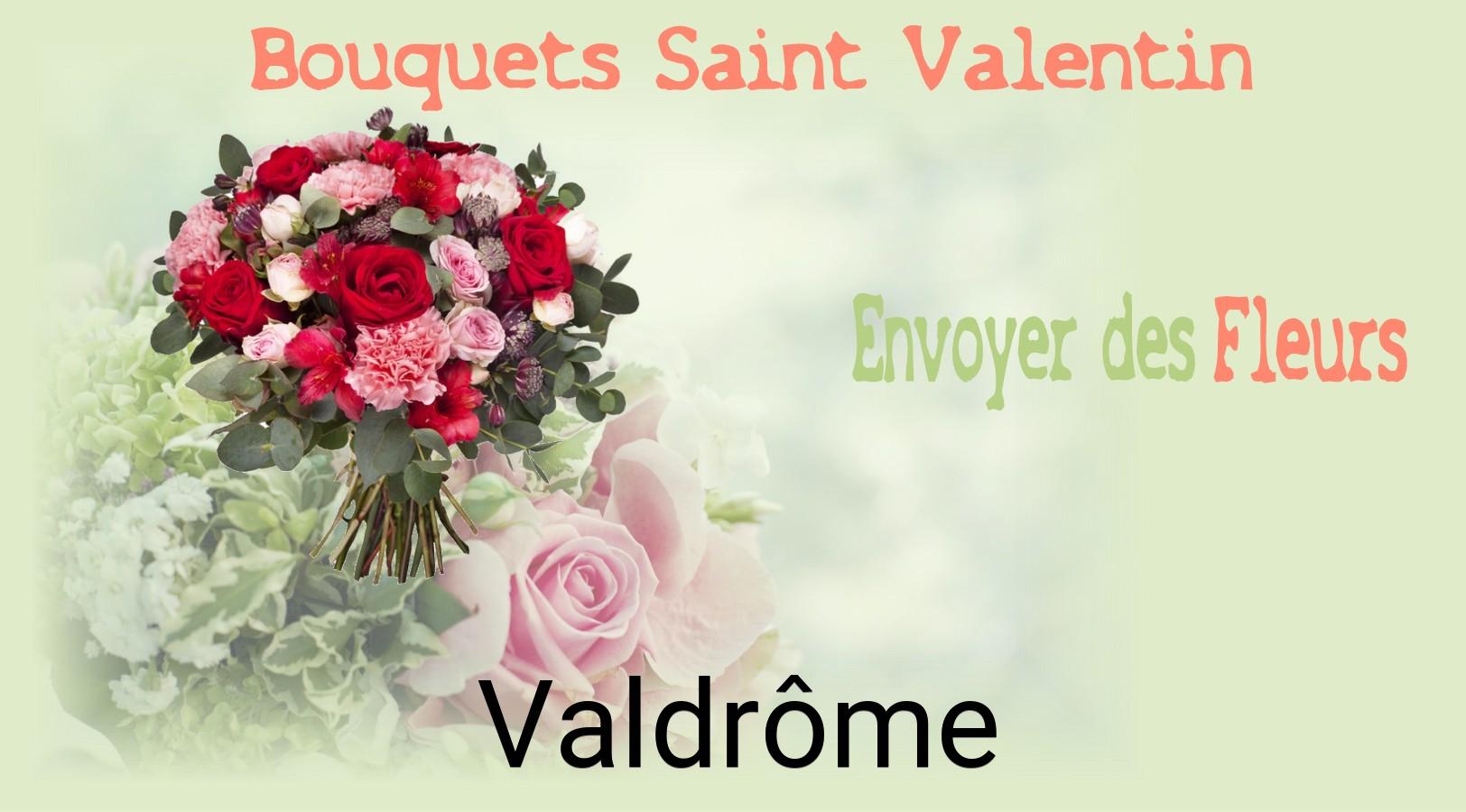 Roses de Saint-Valentin livrées à Valdrôme